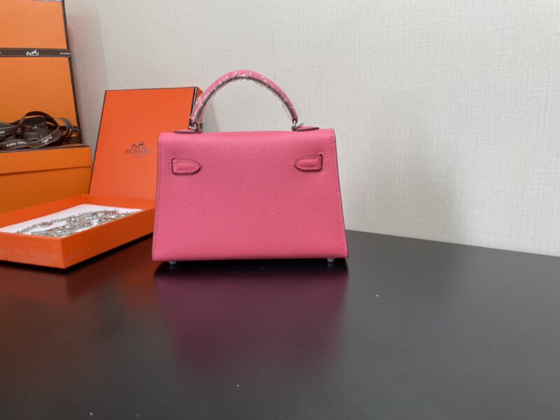 Hermes Kelly-Gold&Silver Hardware-19CM - Image 3