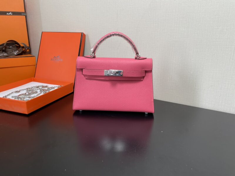 Hermes Kelly-Gold&Silver Hardware-19CM - Image 6