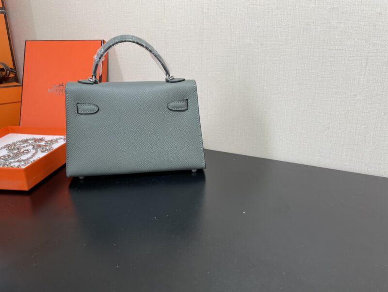 Hermes Kelly-Gold&Silver Hardware-19CM - Image 12