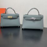 Hermes Kelly-Gold&Silver Hardware-19CM