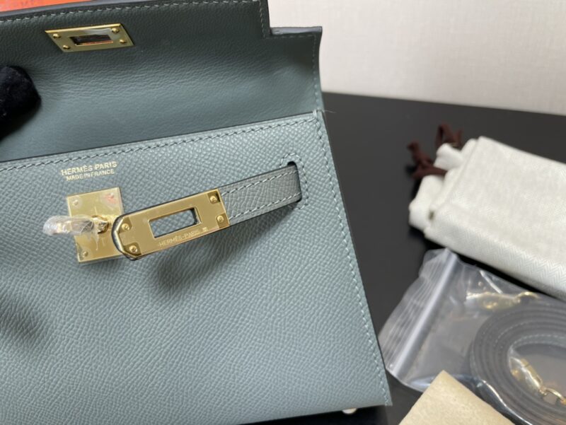 Hermes Kelly-Gold&Silver Hardware-19CM - Image 16