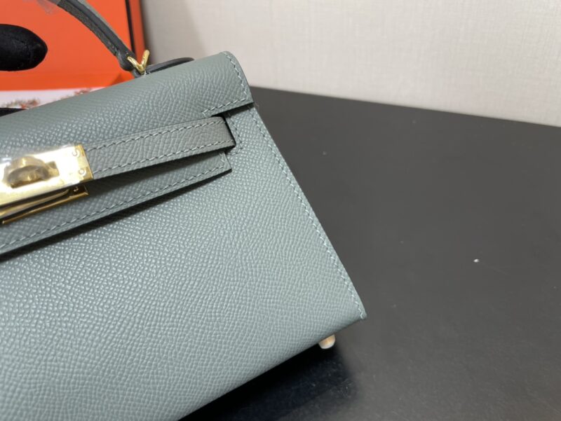 Hermes Kelly-Gold&Silver Hardware-19CM - Image 17