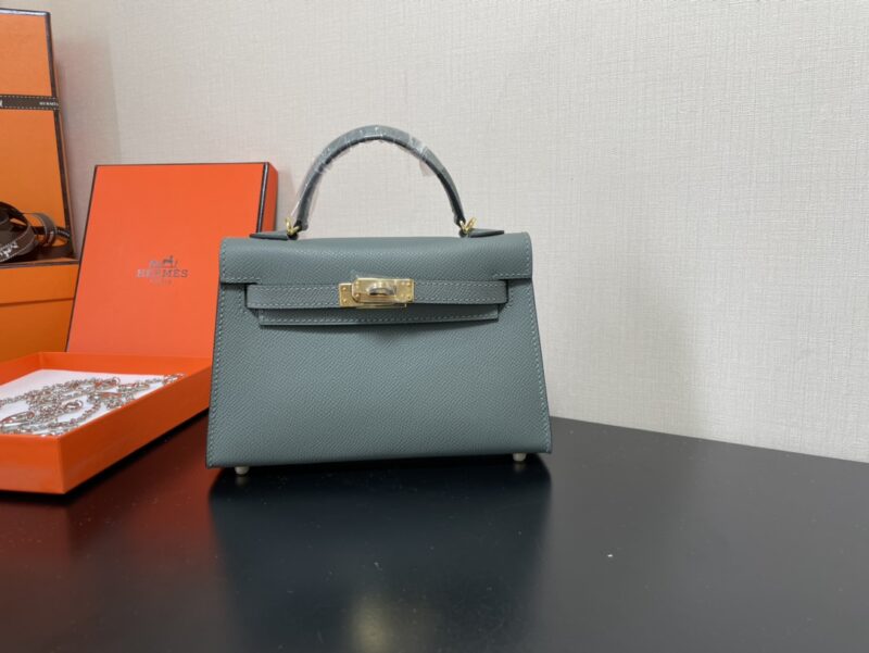 Hermes Kelly-Gold&Silver Hardware-19CM - Image 2