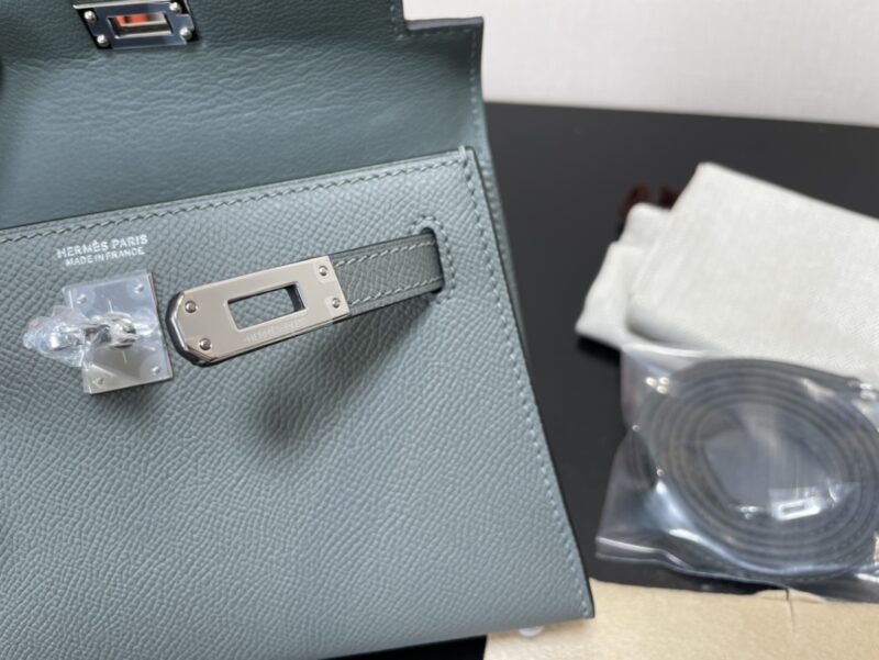 Hermes Kelly-Gold&Silver Hardware-19CM - Image 10