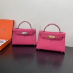 Hermes Kelly-Gold&Silver Hardware-19CM