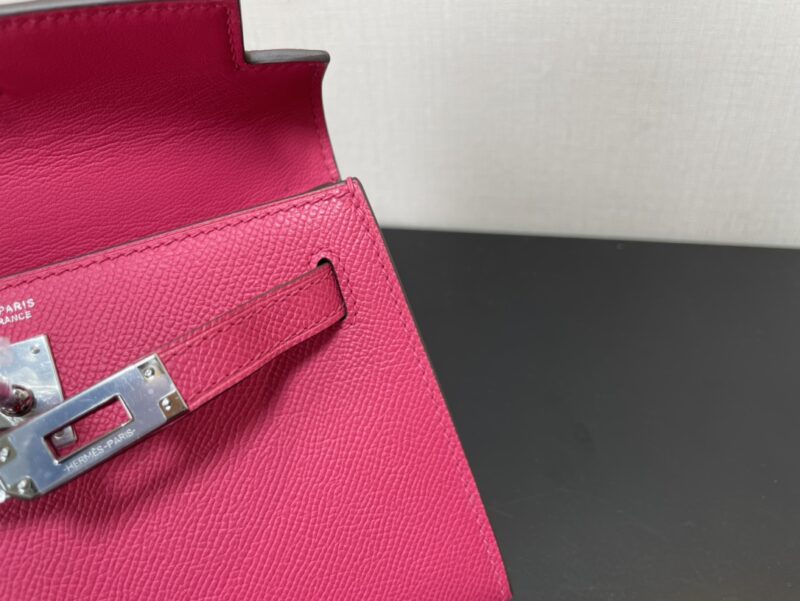 Hermes Kelly-Gold&Silver Hardware-19CM - Image 9