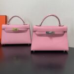 Hermes Kelly-Gold&Silver Hardware-19CM