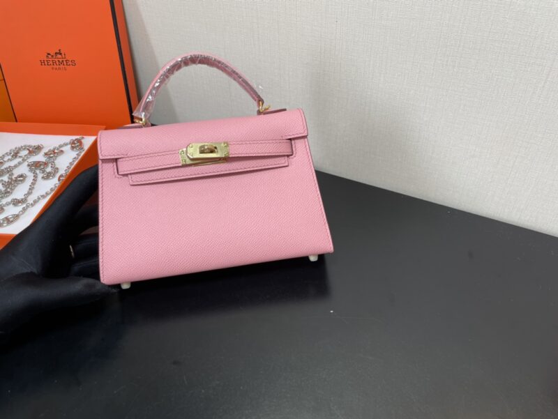 Hermes Kelly-Gold&Silver Hardware-19CM - Image 8