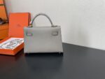 Hermes Kelly-Gold&Silver Hardware-19CM - Image 14