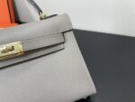 Hermes Kelly-Gold&Silver Hardware-19CM - Image 15