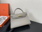 Hermes Kelly-Gold&Silver Hardware-19CM - Image 16
