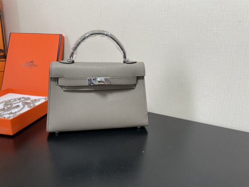Hermes Kelly-Gold&Silver Hardware-19CM - Image 3