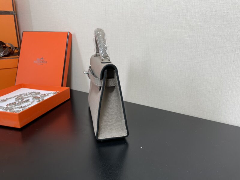 Hermes Kelly-Gold&Silver Hardware-19CM - Image 2