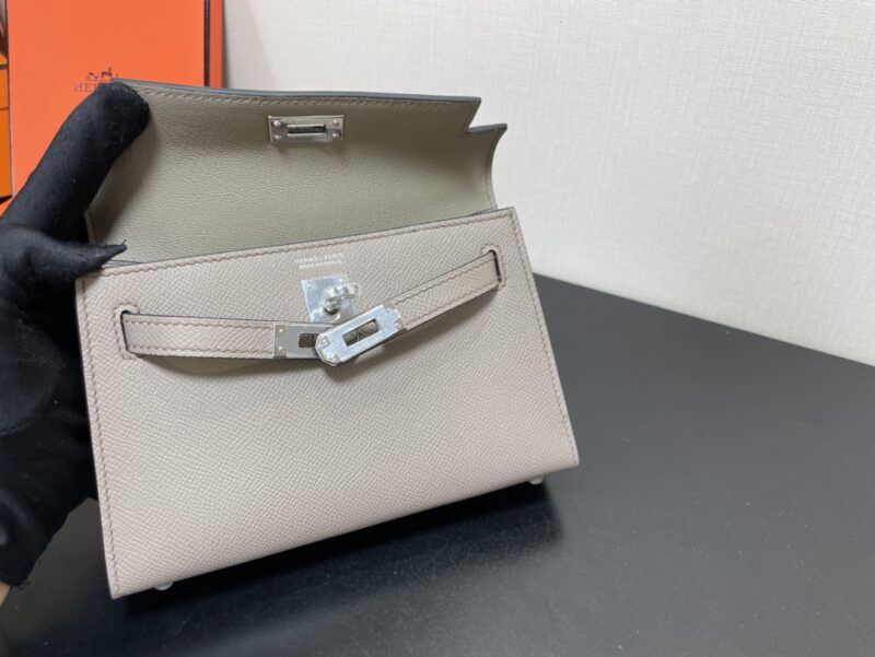 Hermes Kelly-Gold&Silver Hardware-19CM - Image 7