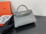 Hermes Kelly-Gold&Silver Hardware-19CM - Image 12