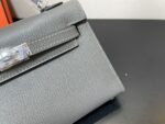 Hermes Kelly-Gold&Silver Hardware-19CM - Image 15