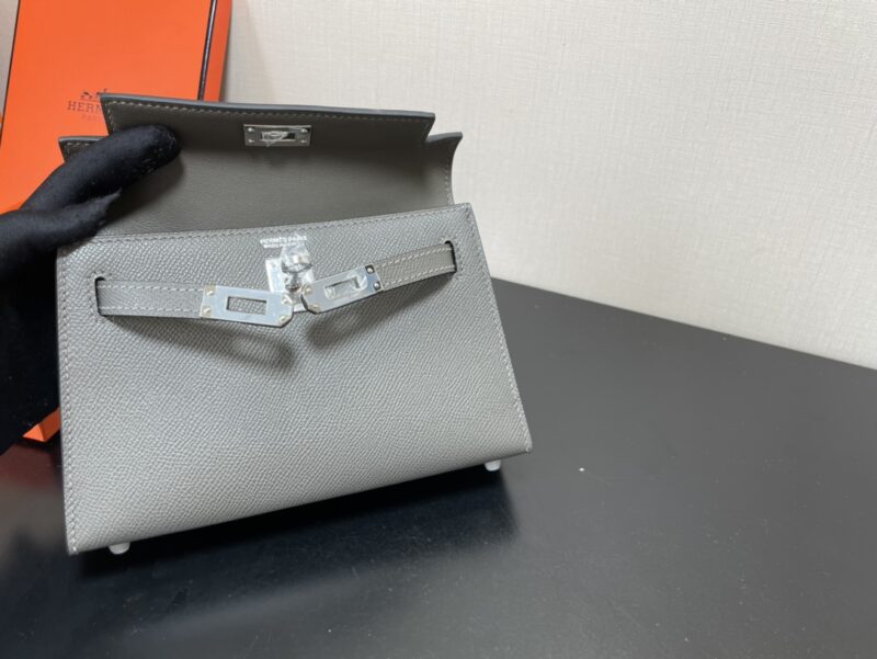 Hermes Kelly-Gold&Silver Hardware-19CM - Image 3