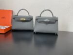 Hermes Kelly-Gold&Silver Hardware-19CM
