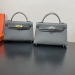 Hermes Kelly-Gold&Silver Hardware-19CM