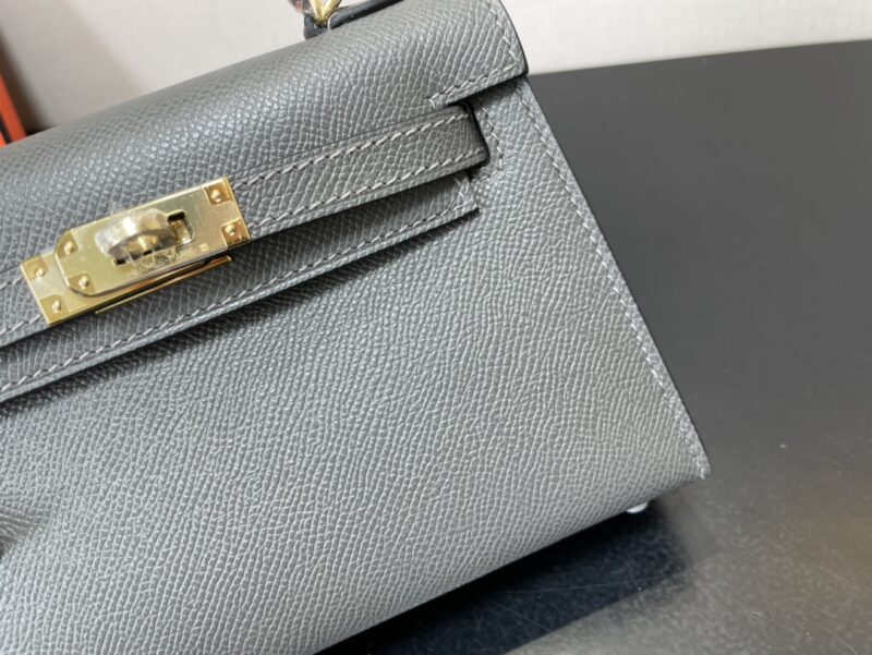 Hermes Kelly-Gold&Silver Hardware-19CM - Image 7
