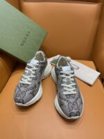 Gucci Rhyton Leather Sneaker - Image 3