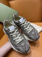 Gucci Rhyton Leather Sneaker - Image 8