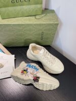 Gucci Rhyton Leather Sneaker - Image 4