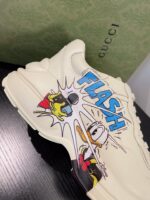 Gucci Rhyton Leather Sneaker - Image 5