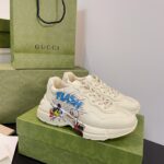 Gucci Rhyton Leather Sneaker