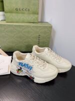 Gucci Rhyton Leather Sneaker - Image 6