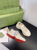 Gucci Rhyton Leather Sneaker - Image 5