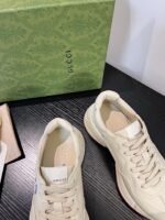 Gucci Rhyton Leather Sneaker - Image 4