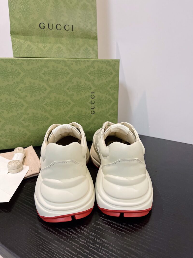 Gucci Rhyton Leather Sneaker - Image 6