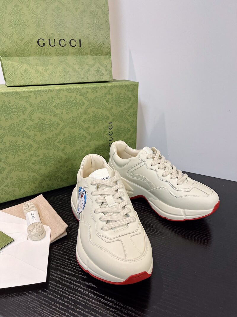 Gucci Rhyton Leather Sneaker - Image 9