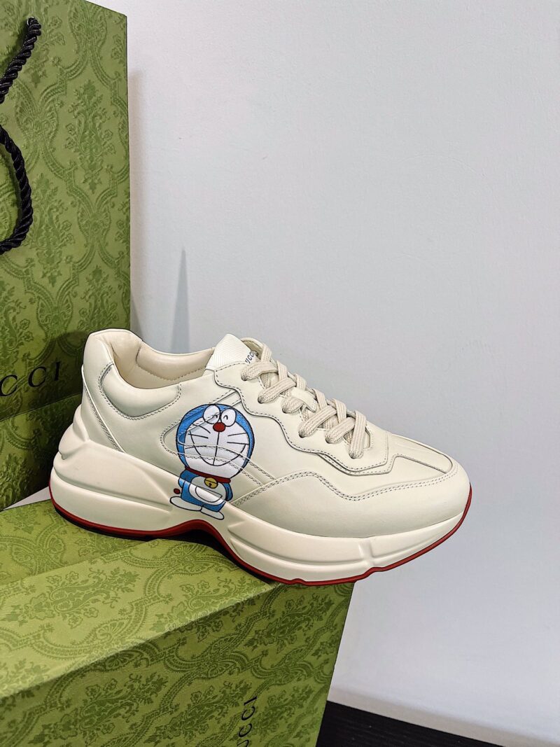 Gucci Rhyton Leather Sneaker - Image 8