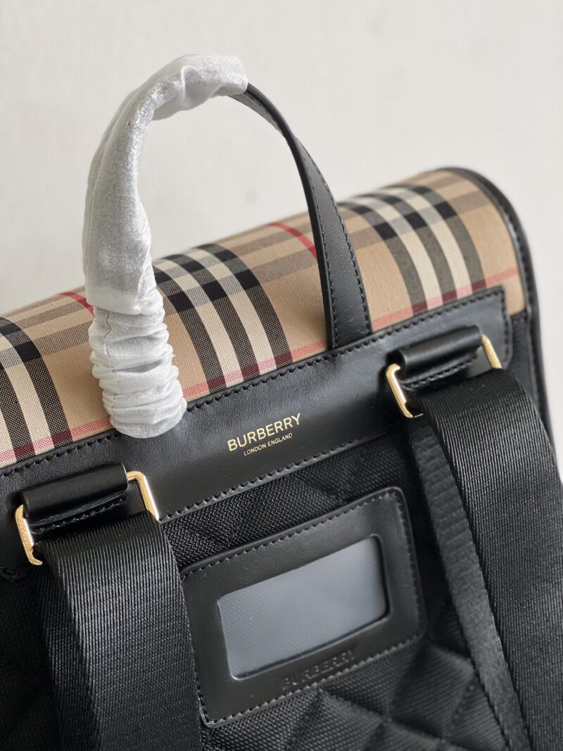 Burberry ECconyl Vintage Backpack-26*9*30CM - Image 7