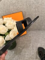 Hermes Slippers In Smooth Leather - Image 7