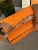 Hermes Slippers In Smooth Leather - Image 8