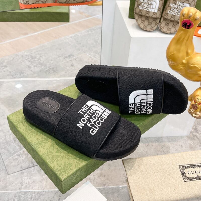 Gucci &The North Face Slides - Image 3
