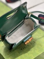 Gucci Top Handle Bag With Bamboo-17*12*7.5&21*15*7CM - Image 6
