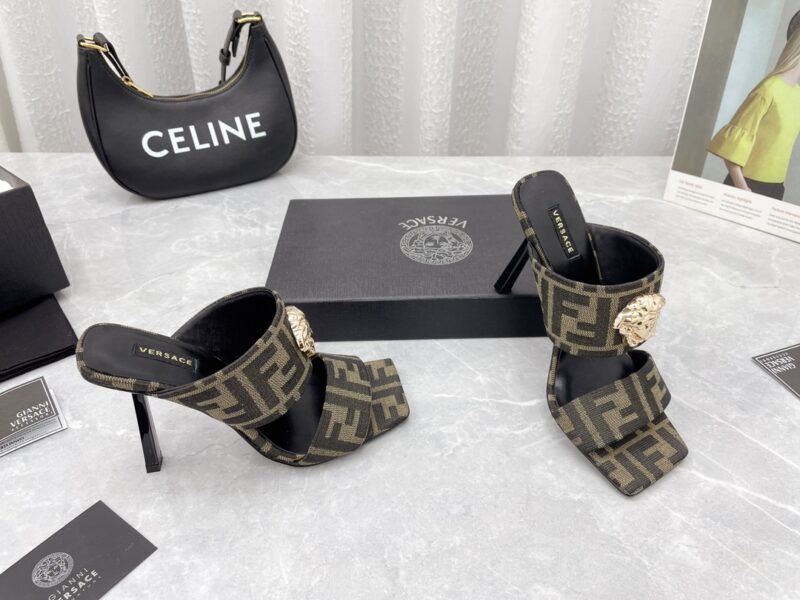 Versace&Fendi 2022SS Sandals-10CM(EU35-41) - Image 2