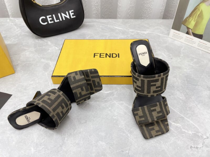 Versace&Fendi 2022SS Sandals-10CM(EU35-41) - Image 4