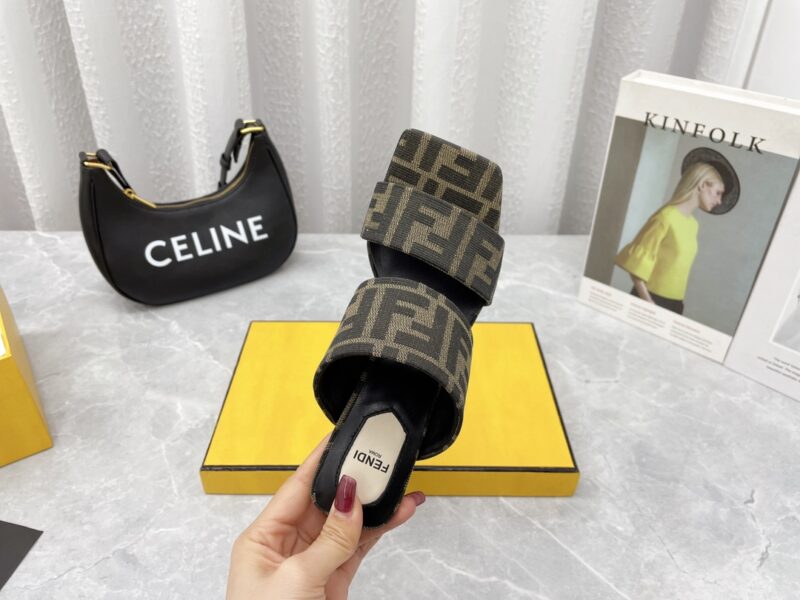 Versace&Fendi 2022SS Sandals-10CM(EU35-41) - Image 8