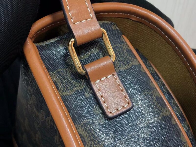 Celin Folco Triomphe Bag-18 X 17 X 6.CM - Image 5