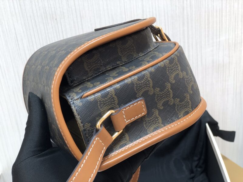 Celin Folco Triomphe Bag-18 X 17 X 6.CM - Image 7