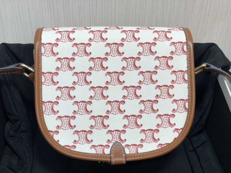 Celin Folco Triomphe Bag-18 X 17 X 6.CM - Image 4