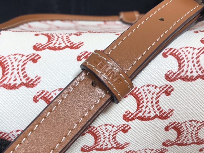 Celin Folco Triomphe Bag-18 X 17 X 6.CM - Image 6