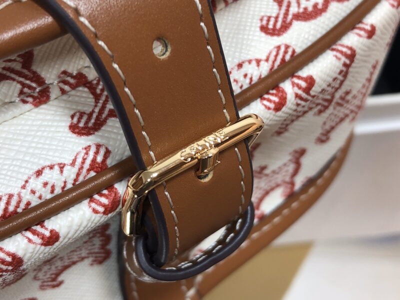 Celin Folco Triomphe Bag-18 X 17 X 6.CM - Image 7