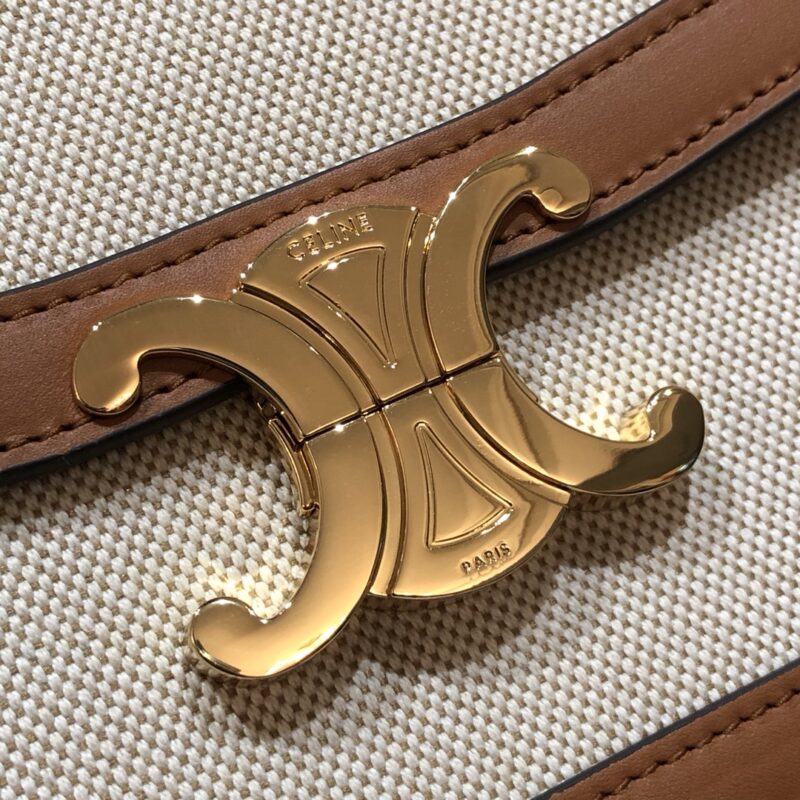 Celin Tambour Box Bag-22*16.5*7CM - Image 2