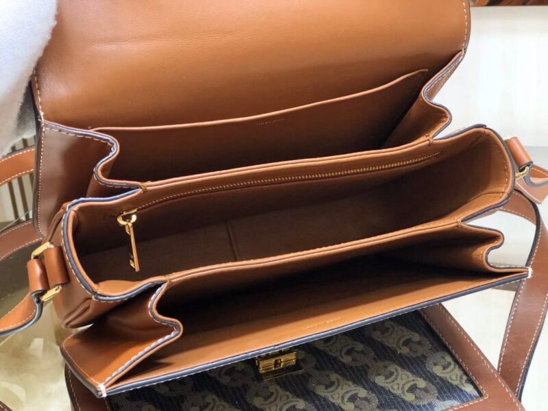 Celin Tambour Box Bag-22*16.5*7CM - Image 2